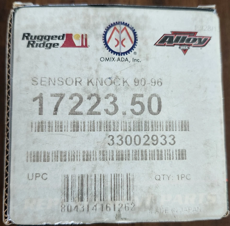 Omix Ada Ignition Knock Sensor for Jeep Wrangler YJ, Cherokee and Grand Cherokee - Image 2 of 4