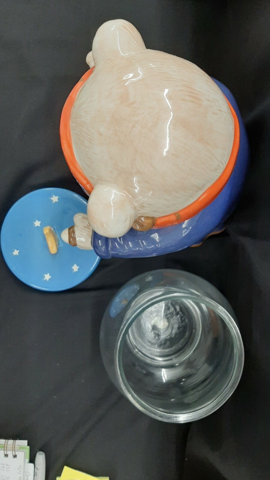 TREASURE CRAFT MADAME ZELDA FORTUNE TELLER BEAR COOKIE JAR Rare eBay