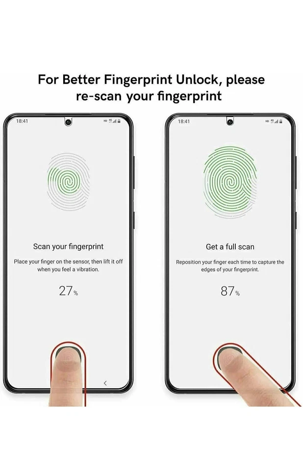 Para  Samsung Galaxy S8 Active Protector De Pantalla Vidrio Templado - Image 4 of 4