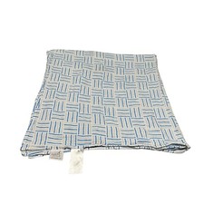 ADEN  ANAIS BLUE WHITE STRIPED MUSLIN SWADDLING BLANKET BABY COTTON 37X40