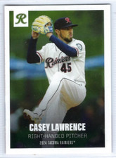 2024 Tacoma Rainiers (Triple A-Seattle Mariners) Casey Lawrence