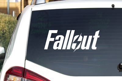 Fallout 76 Fallout 4 - CNC cut Decal Vinyl Sticker -Pic from multi colors!