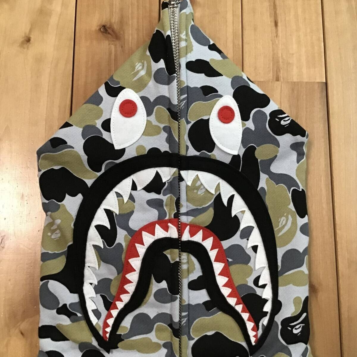 2024 Ginza Store Camo BAPE shark full zip hoodie A Bathing Ape