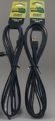 12ft USB-C Type-C Cable - 12W Rapid Charge & 480 Mbps Sync - Universal - Android