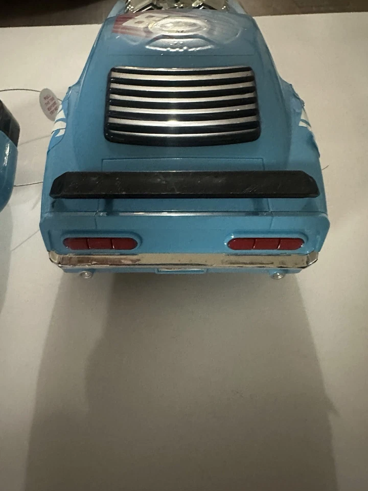 Автомобиль с радио пультом дистанционного управления Hot Wheels Lights and Sounds синий 68 - Изображение 4 из 4