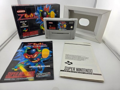 Zool Ninja of the Nth Dimension Super Nintendo SNES OVP CiB SNSP-Z8-EUR deutsch
