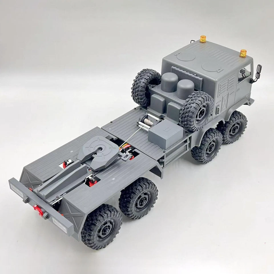 RTR1/18 Military Truck 8*8 RC Off Road Vehicle 280 Metal Hook All Wheel Steering - Image 4 of 4