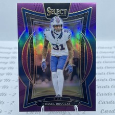 2024 Panini Select Rasul Douglas Purple Prizm 01/75 Buffalo Bills