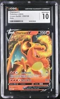 2023 Pokemon Crown Zenith Charizard V Holo 018/159 CGC 10 #018/159