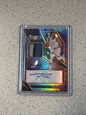 2019-20 Select Tyus Jones Tie-Dye Prizm Patch Auto 01/25 Game Worn