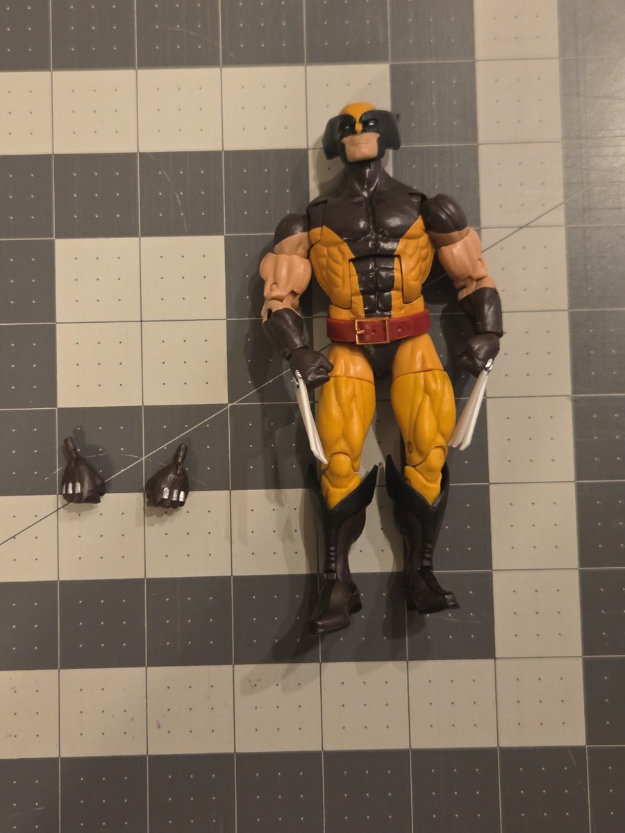 Marvel Legends Wolverine Brown Suit Juggernaut BAF Wave Loose X