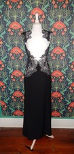 Tadashi Shoji Black White Lace Colorblock Gown Sleeveless Formal Dress 2