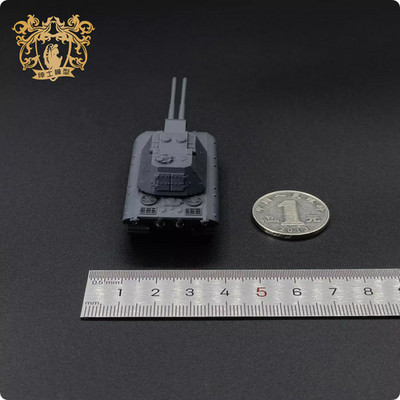 1/144 Scale E-100 Twin 88mm Anti-Aircraft Tank 3D Printed Model