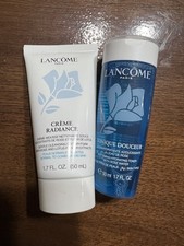 2-Pc Lancome Creme Radiance Cleanser  Tonique Douceur Toner, 50ml/1.7oz Each