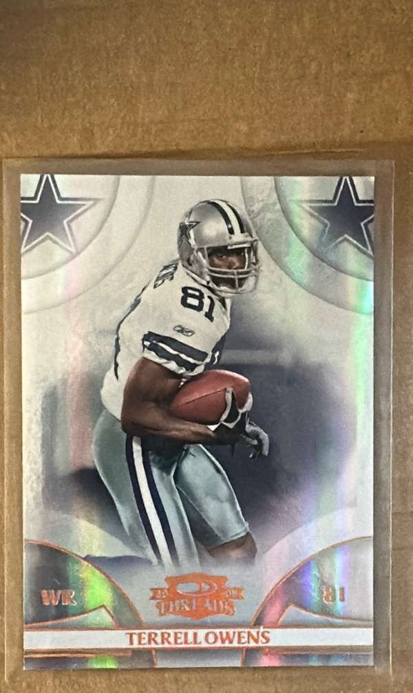 2008 Donruss Threads - Bronze Holofoil #8 Terrell Owens