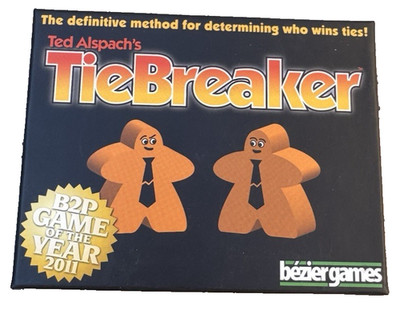 Ted Alspach TieBreaker Brettspiel Neu Sealed Bezier Games 2011 Komplett