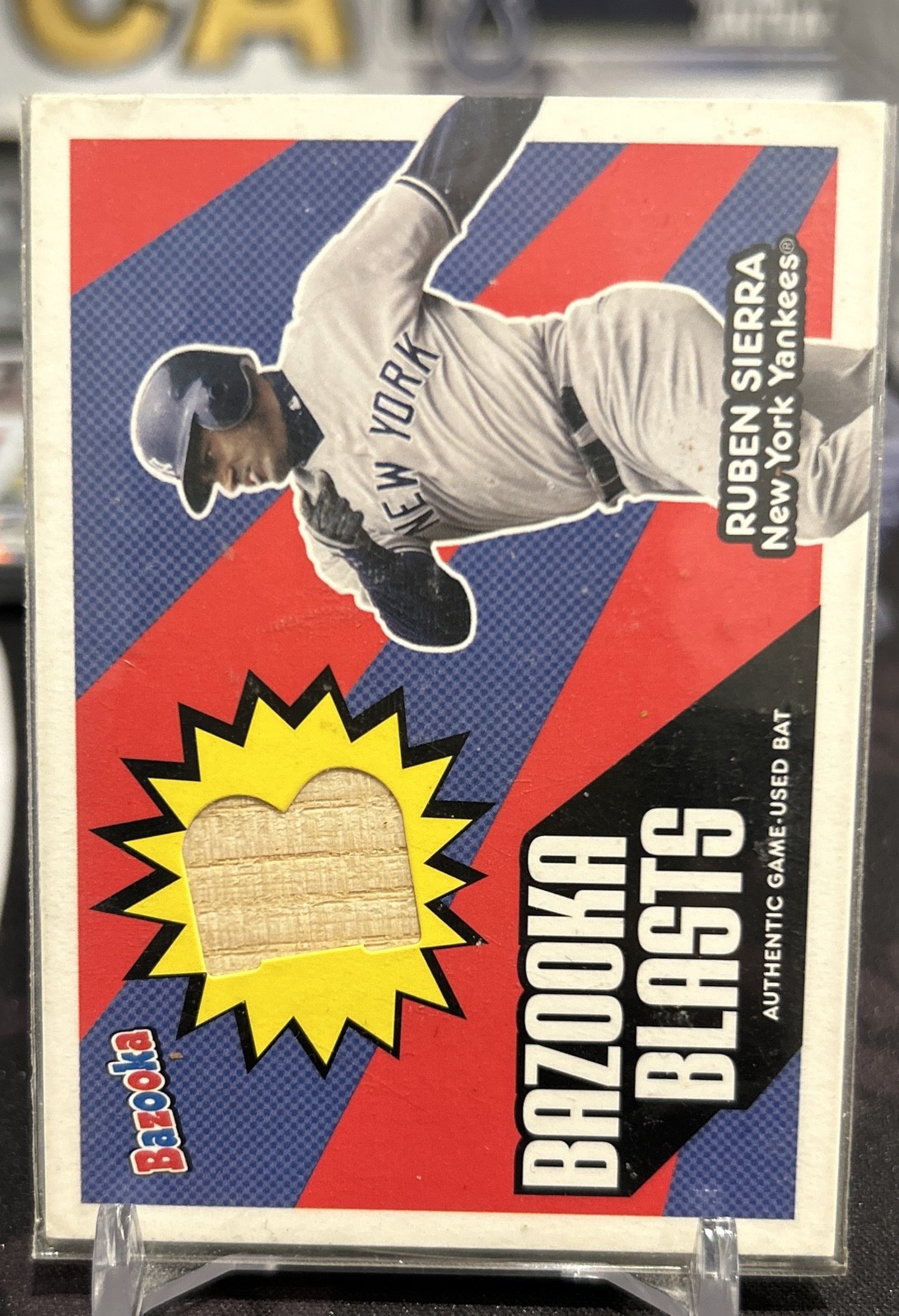 2005 Topps Bazooka - Bazooka Blasts Ruben Sierra #BB-RS (MEM)
