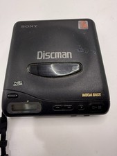 Vintage Sony D-11 Discman Mega Bass Compact Disc Player