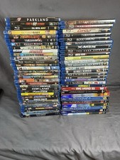 Lot of 60 Assorted Movies Blu-ray Mixed Genre, New  Used