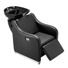 Ergonomic Backwash Chair 661lb Load Electric Adjustable Footrest Included