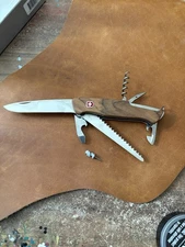 Victorinox Ranger Wood 55 Pocket Knive - Walnut