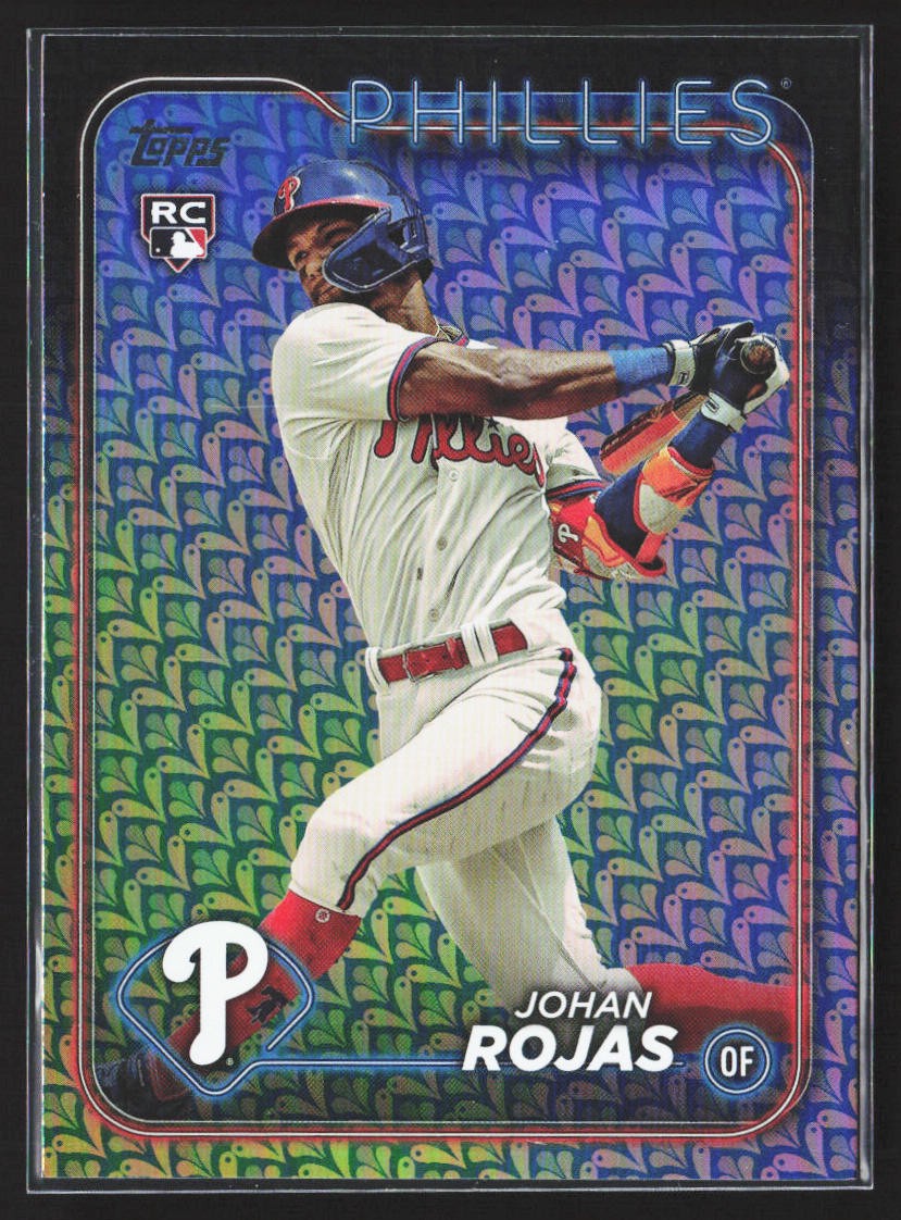 2024 Topps #209 Johan Rojas Holiday
