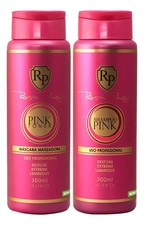 Shampoo  Pink Tint Mask Home Care 2x300ml Robson Peluquero