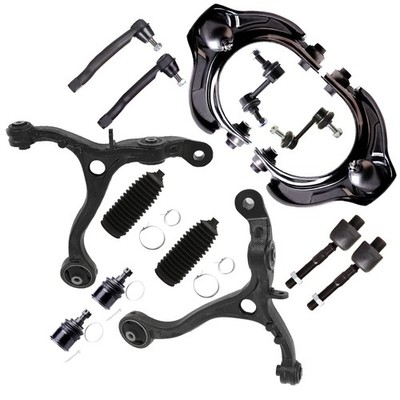 Upr Lwr Control Arm Ball Joint Tie Rod End Sway Bar 2008-2012 Honda Accord 14pc