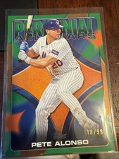 2026 Topps Perennial All-Stars Pete Alonso New York Mets Green 18/99 PAS-19 SP