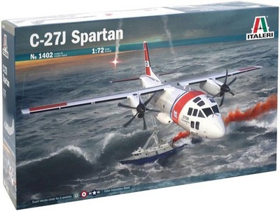 Italeri 1:72 1402: Propellerflugzeug  C-27J  Spartan