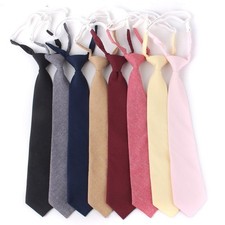 For Weddings Korean Style Tie Cotton Tie Formal Events Sleek Modern Look