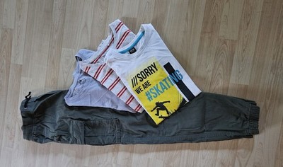 Hose & 3 Shirts Größe 158