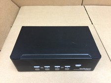 StarTech SV431DD2DUA 4 Port Dual DVI USB KVM Switch w/Audio  USB 2.0 Hub -No AC
