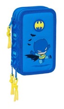 Safta BATMAN Preschool   School Pencil Case with 37 Tools Included, Children's P