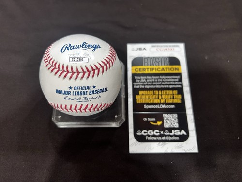 Jimmy Rollins Signed Official Major League Baseball Philadelphia Phils JSA Auth - Picture 2 of 2