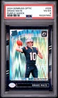 2024 PANINI DONRUSS OPTIC PURPLE SHOCK #229 DRAKE MAYE ROOKIE RC PSA 4