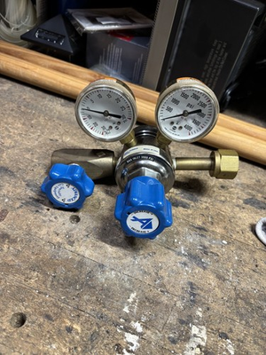 #ad advanced gas gauge 3000 psi pressure regulator valve $80.00