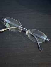 Silhouette Eyeglasses 7608 40 6058, 17-135, Frames Only, Blue, Made in Austria