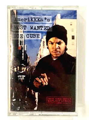 Ice Cube Amerikkkas Most Wanted Cassette Tape 1990 Chuck D Priority Records