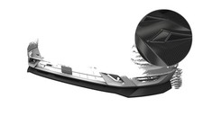 Cup Spoiler Lippe Front Carbon Look für Seat Ateca (Typ 5FP, KH7) FR CSL808-C