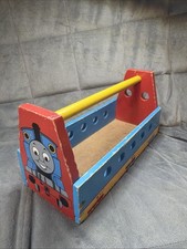Thomas the Tank Engine Wood Tool Box Tools Toy 2004 Schylling Vintage