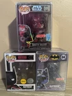 Funko Pop DC Batman CHASE #458 Special Edition + 535 Darth Vader + 04 Batman LOT