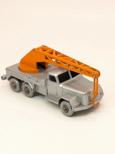 MATCHBOX LESNEY Moko 30b Magirus Deutz Crane SPW orange hook diecast toy truck