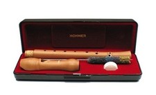 Hohner C Soprano Wood Recorder Pearwood Cork Joint 9532
