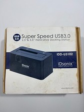 iDsonix Super Speed USB C 3.0 2.5" 3.5" Hard Drive Docking Station Plugable