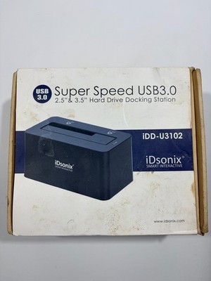 iDsonix Super Speed USB C 3.0 2.5'' & 3.5'' Hard Drive Docking Station Plugable