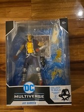 McFarlane DC Multiverse Jay Garrick Speed Metal 7  Action Fig NEW