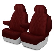 For Ford Thunderbird 89-93 Duramax Tweed 1st Row Maroon Custom Seat Covers For Ford Thunderbird 89-93 Duramax Tweed 1st Row Maroon Custom Seat Covers