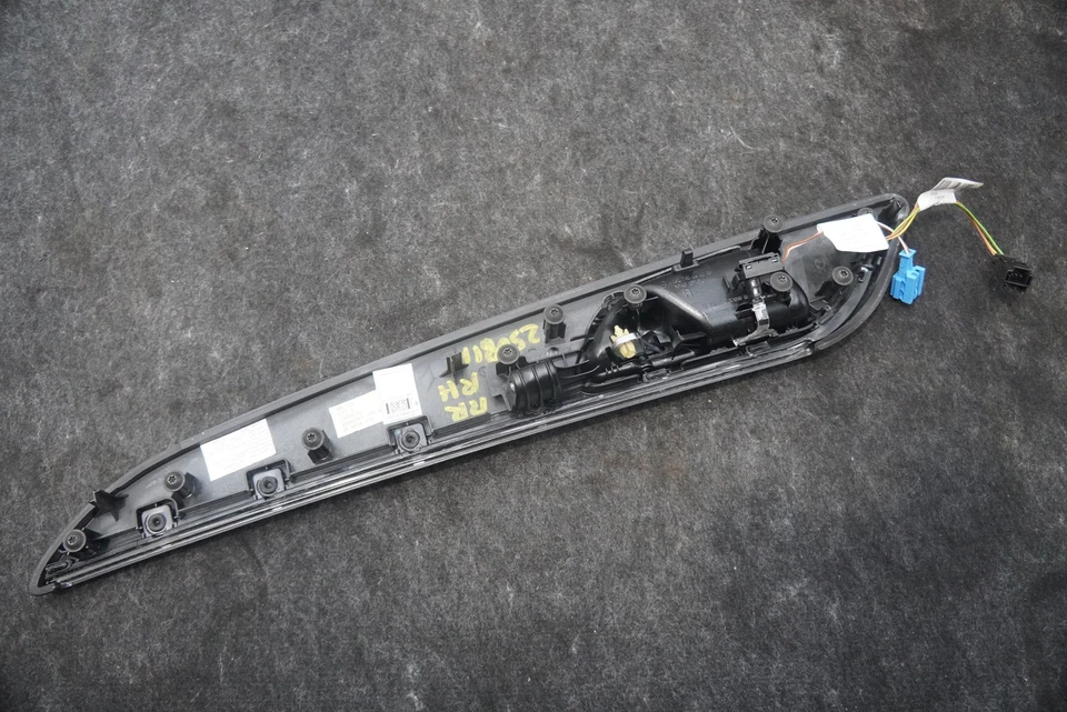 Tira de panel de fibra de carbono para puerta trasera derecha Mercedes GLE43 C292 cupé 2016-19 Foto 4 de 4