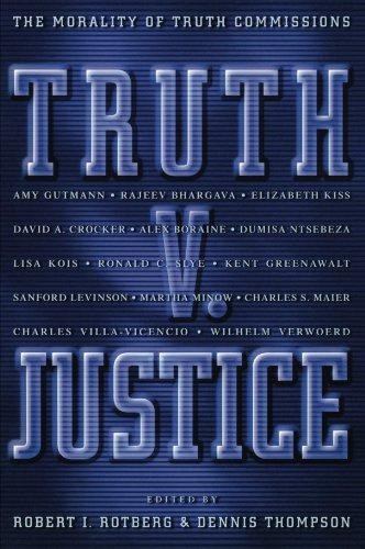 Truth V. Justice: The Morality of Truth Commissions: 20 (The University...